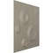 Ekena Millwork 19 5/8in. W x 19 5/8in. H Cole EnduraWall Decorative 3D Wall Panel Covers 2.67 Sq. Ft. WP20X20COCSV - alternate 5